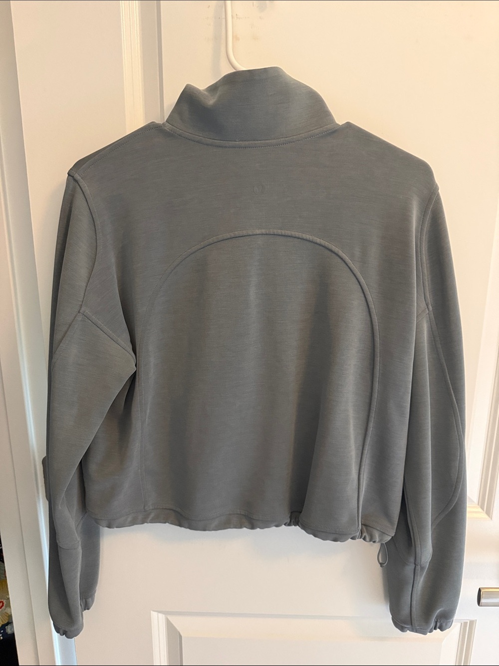 Lululemon Women's Half-Zip Brushed Softstreme Pullover Belgian Blue - Picture 8 of 8